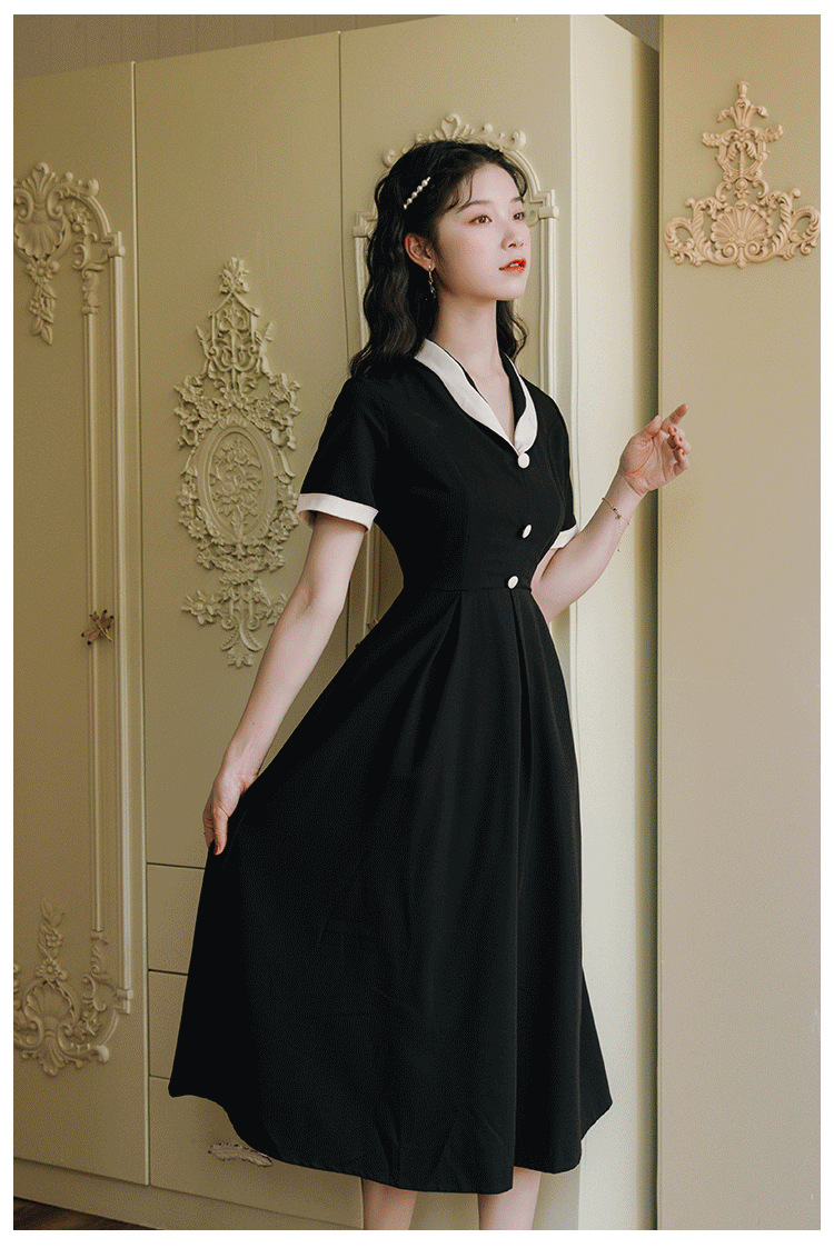sd-16512 dress-black